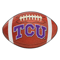 Texas Christian University Football Rug - 20.5in. x 32.5in.