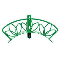 Yard Butler IHCWM-FLOWERG 12.5" X 5.75" X 6.5" Green Flower Wall Mount Hose Hanger