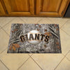 MLB - San Francisco Giants Camo Camo Rubber Scraper Door Mat