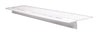 Genova 11/16 in. H x 3 in. W x 10 ft. L White Vinyl Drip Edges (Pack of 25)