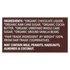 Equal Exchange Organic Chocolate Bar - Very Dark - Case of 12 - 2.8 oz.