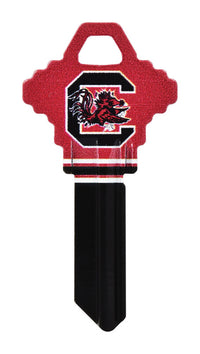 Hillman University of South Carolina Painted Key House/Office Universal Key Blank Single (Pack of 6).