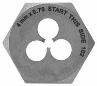 Vermont American 21217 4mm High Carbon Steel Metric Die