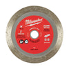 Milwaukee  3 in. Dia. x 3/8 in.  Diamond  Tile Blade  1 pc.