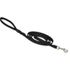 Lupine Pet Basic Solids Black Black Nylon Dog Leash