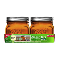 Ball Collection Elite Wide Mouth Canning Jars 1 pt 4 pk (Pack of 4)