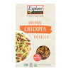 Explore Cuisine Organic Chickpea Fusilli - Chickpea Fusilli - Case of 6 - 8 oz.