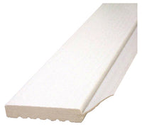 Garage Door Weatherstripping, White PVC, 2-In. x 9-Ft.