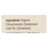 Nature's Answer - Organic Essential Oil - Cinnamon - 0.5 oz.