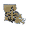 NFL - New Orleans Saints Team State Aluminum Emblem