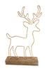 Gerson  Deer  LED Christmas Decoration  Metal  1 each