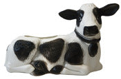 Union Products 53350 19 X 8 X 12 Black & White Cow Planter