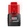 Milwaukee M12 REDLITHIUM CP 12 V 1.5 Ah Lithium-Ion Compact Battery Combo Pack 2 pc