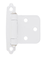 Amerock  2-3/4 in. L White  Door Hinge  2 pk