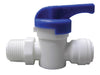 Straight Stop Valve, 3/8 x 3/8-In., Quick Connect