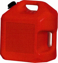 Gas Can, Self-Venting, Red Plastic, 5-Gallons (Pack of 4)