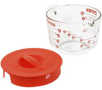 Pyrex 8 cups Glass/Plastic Clear/Red Measuring Cup (Pack of 2)