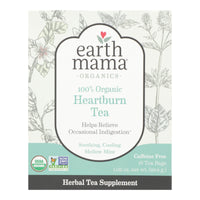 Earth Mama Angel Baby Organic Heartburn Tea - 16 Tea Bags