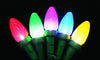 Celebrations  Platinum  LED C6  Light Set  Multicolored  24-1/2 ft. 50 lights