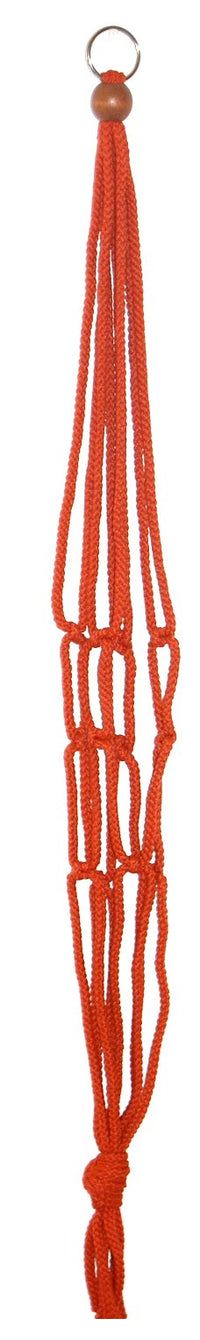 Primitive Planters 2145 30 Rust Macramé Plant Hanger