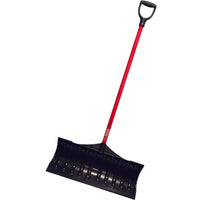 Bully Tools 27 in. W X 57 in. L Poly Snow Pusher