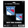 NHL - New York Rangers 3 Piece Decal Sticker Set