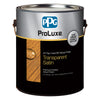 PPG ProLuxe Transparent Satin Teak Alkyd Wood Finish 1 gal. (Pack of 4)