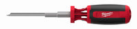 Milwaukee  SAE Hex Key  9-in-1  Multi-Bit Driver  9 in.