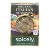 Spicely Organics - Organic Italian Seasoning - Case of 6 - 0.1 oz.