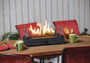 Bond  Lara TableFire  Lara  Propane  Firebowl  8 in. H x 20 in. W x 7 in. D Steel