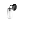 Globe Electric Vintage 1-Light Matte Black Wall Sconce