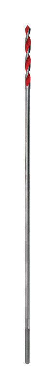 Milwaukee  3/8 in. Dia. x 18 in. L Bellhanger  Auger Bit  Steel  1 pc.