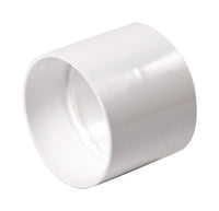 NDS Schedule 35 4 in. Hub each X 4 in. D Hub PVC Coupling