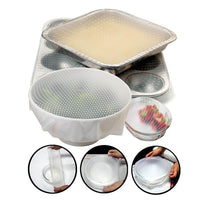 Norpro Clear Silicone Sili-Stretch Bowl Covers