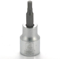 Hex Bit Socket, 3/8-In. Drive, 4mm,