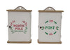 Celebrations  Multicolored  North Pole/Post Key Holders  Stocking (Pack of 4)