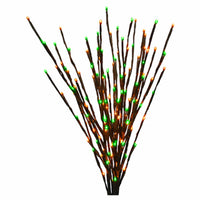 LED Branch Light, Black with Orange Lights, 140-Ct., 36-In.