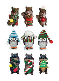 Woodland Critter Disp (Pack of 9)