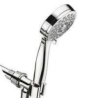 CHROME THREE-FUNCTION 3.75" DIAMETER SPRAY HEAD HANDSHOWER