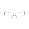 3M  Virtua  Safety Glasses  Gray Lens Clear Frame 1 pc.