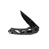 True Black/Gray 8CR13MOV Stainless Steel 8 in. EDC Folding Knife