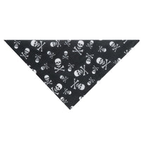 TOP PERFORMANCE Black/White Skulls & Crossbones Bandana