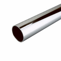 Knape & Vogt Pro HD 72 in. L x 1-3/8 in. Dia. Polished Chrome Steel Closet Rod (Pack of 4)