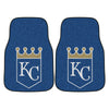 MLB - Kansas City Royals Carpet Car Mat Set - 2 Pieces