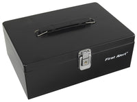 First Alert 3020F Black Steel Cash Box