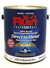 Rust Preventative Paint & Primer, Direct to Metal, Gloss Machinery Gray, Gallon (Pack of 2)