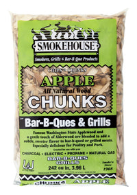 Smokehouse Chips n Chunks All Natural Apple Wood Smoking Chips 242 cu in