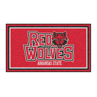 Arkansas State University 3ft. x 5ft. Plush Area Rug