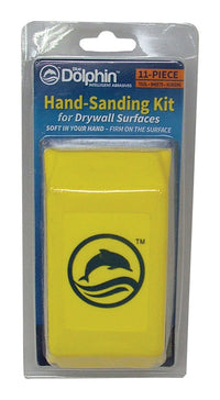 Blue Dolphin 4.75 in.   L X 2.69 in.   W Palm Sanding Kit