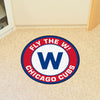 MLB - Chicago Cubs W Flag Roundel Rug - 27in. Diameter